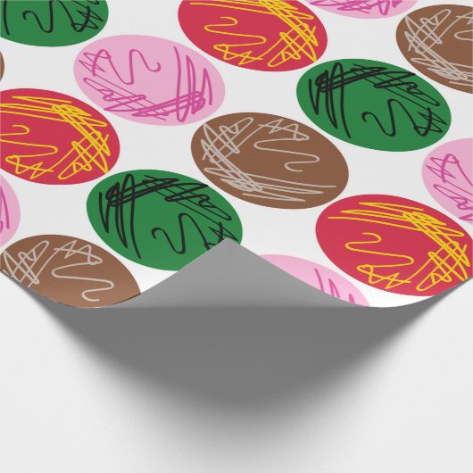 Bacteriële Borden Cadeaupapier (Hoek)