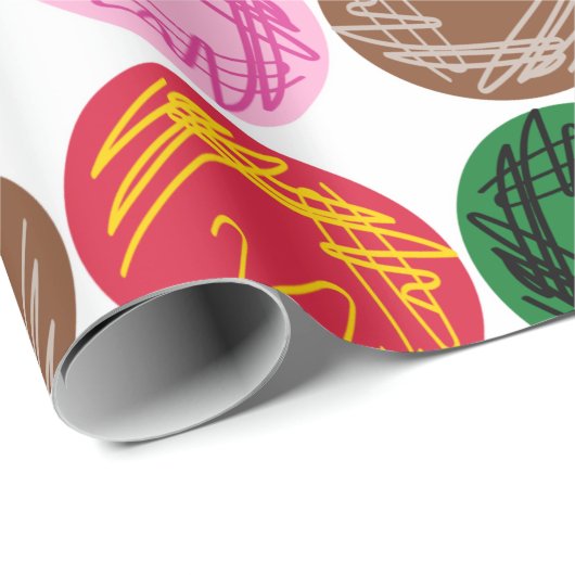 Bacteriële Borden Cadeaupapier (Rol Hoek)