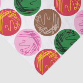 Bacteriële Borden Tissuepapier (Detail)