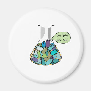 Bacteriële cultuur magneet