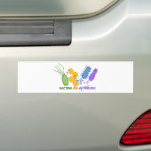 Bacteriële vrienden bumpersticker (Op auto)