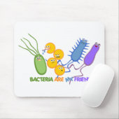 Bacteriële vrienden muismat (Met muis)