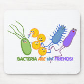 Bacteriële vrienden muismat (Voorkant)