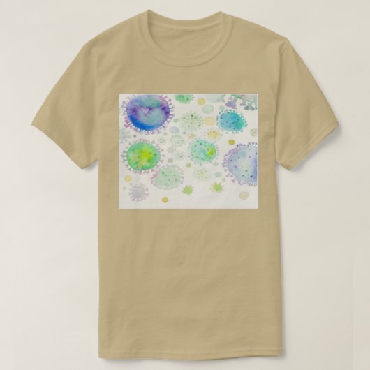 Bacteriën 3 t-shirt (Design voorkant)