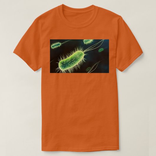 Bacteriën 4 t-shirt (Design voorkant)