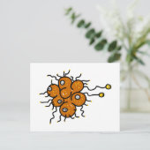 Bacteriën Briefkaart (Staand voorkant)