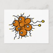 Bacteriën Briefkaart (Voorkant)