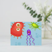 Bacteriën Briefkaart (Staand voorkant)