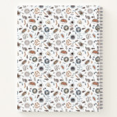 Bacteriën en viruspatroonpatronen notitieboek (Achterkant)