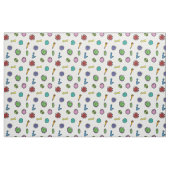 Bacteriën en virussen, kinder patroon stof (Yard (91,4 cm))