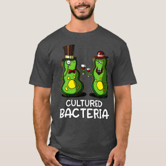 Bacteriën gekweekte biologie t-shirt
