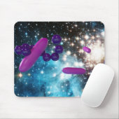 bacteriën in de ruimte muismat (Met muis)