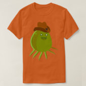 Bacteriën in een Cowboy-pet T-shirt (Design voorkant)