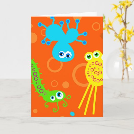 Bacteriën Kaart (Gele Bloem)