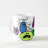 Bacteriën Koffiemok (Voorkant links)