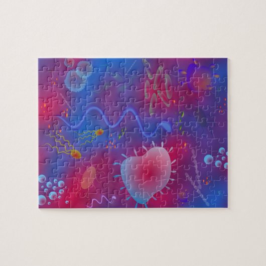 Bacteriën Legpuzzel (Horizontaal)