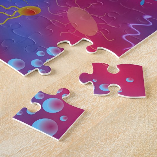 Bacteriën Legpuzzel (Zijkant)