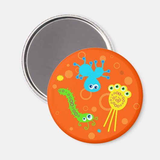 Bacteriën Magneet (Voorkant / Achterkant)