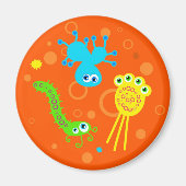 Bacteriën Magneet (Voorkant)