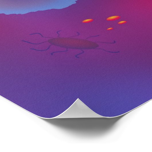 Bacteriën Poster (Hoek)