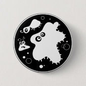 Bacteriën Ronde Button 5,7 Cm (Voorkant)