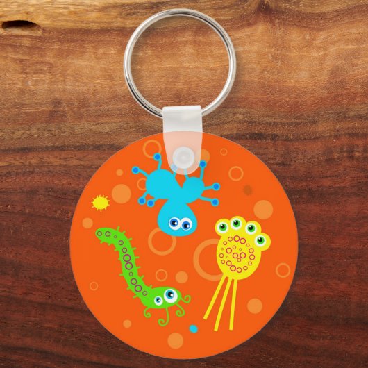 Bacteriën Sleutelhanger (Voorkant)