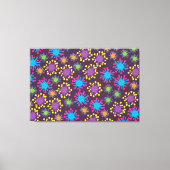 Bacteriën Spores Canvas Afdruk (Voorkant)