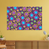 Bacteriën Spores Canvas Afdruk (Insitu (Woonkamer))
