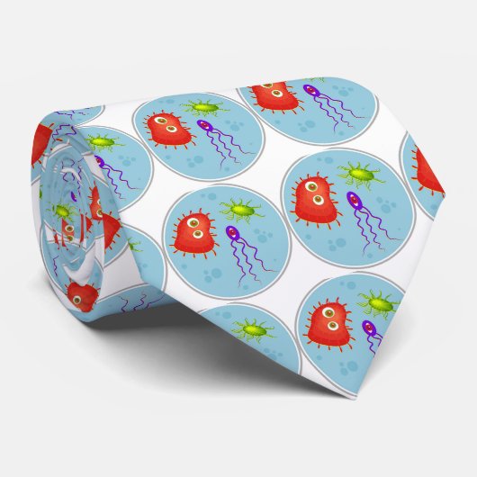 Bacteriën Stropdas (Opgerold)