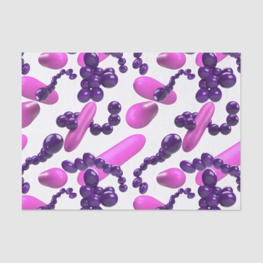 Bacteriën Tissuepapier (Voorkant)