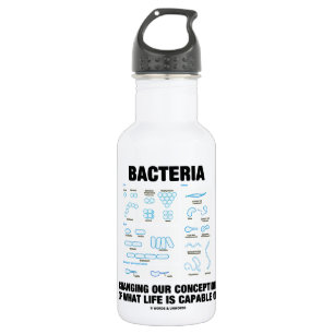 Bacteriën veranderen onze opvatting over het leve waterfles 