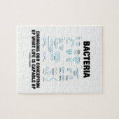 Bacteriën veranderen onze opvatting over het leven legpuzzel (Horizontaal)