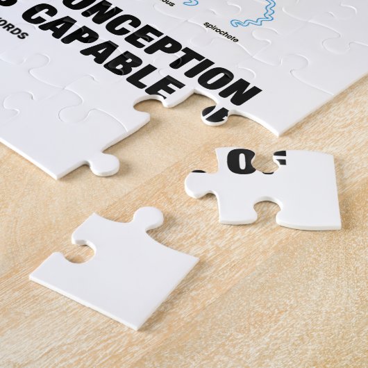 Bacteriën veranderen onze opvatting over het leven legpuzzel (Zijkant)