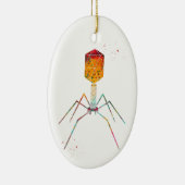 Bacteriofaag Keramisch Ornament (Rechts)