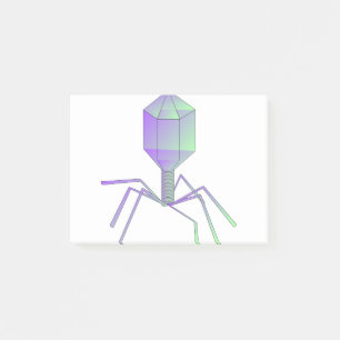 Bacteriofaag Post-it® Notes