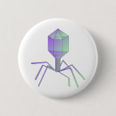 Bacteriofaag Ronde Button 5,7 Cm (Voorkant)