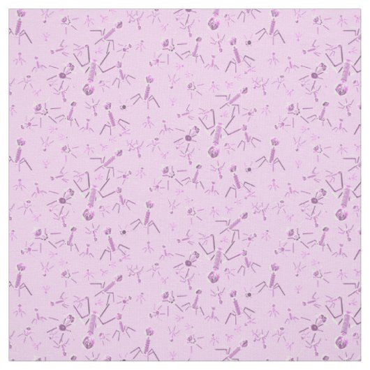 Bacteriofaag roze stof (Swatch)