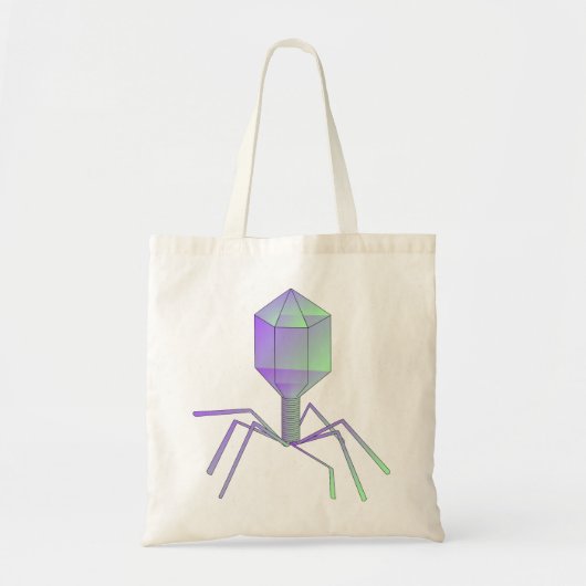 Bacteriofaag Tote Bag (Voorkant)