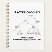 Bacteriologen kennen een positieve classificatie planner (Voorkant)