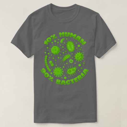 Bacteriologie Bacteriologie Gezegde T-shirt (Design voorkant)