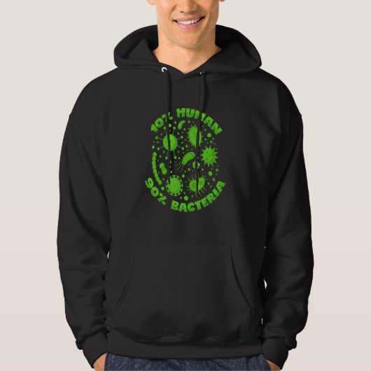 Bacteriologie Gezegde Hoodie (Voorkant)