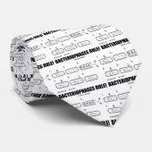 Bacteriophages Rule! (Bacteria-virus-DNA) Stropdas (Opgerold)