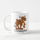 Bactrian Camel Design Personalised Koffiemok (Links)