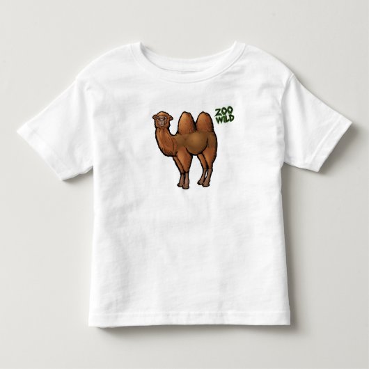 Bactrian Camel Kinder Shirts (Voorkant)