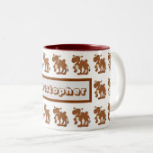 Bactrian Kameel Design Mok (Voorkant rechts)