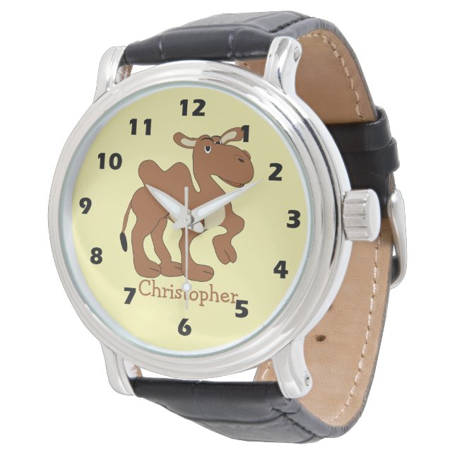Bactrische Kameelontwerp Horloge (Gekanteld)