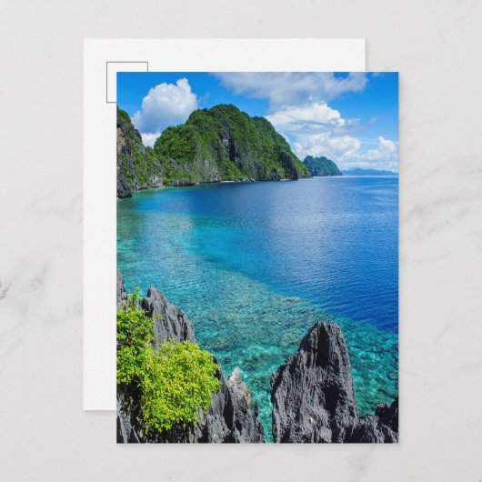 Bacuit Archipelago Seascape Briefkaart (Voorkant / Achterkant)