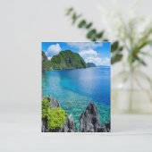 Bacuit Archipelago Seascape Briefkaart (Staand voorkant)