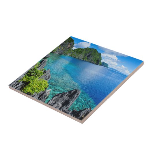 Bacuit Archipelago Seascape Tegeltje (Zijkant)