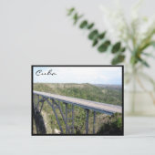 bacunayagua bridge briefkaart (Staand voorkant)